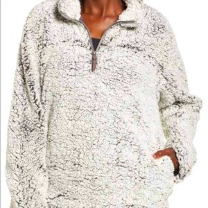 Thread and Supply fleece pullover quarter zip